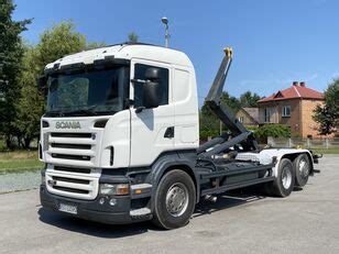 Scania R Hook Lift Truck For Sale Poland Kotowa Wola Tw