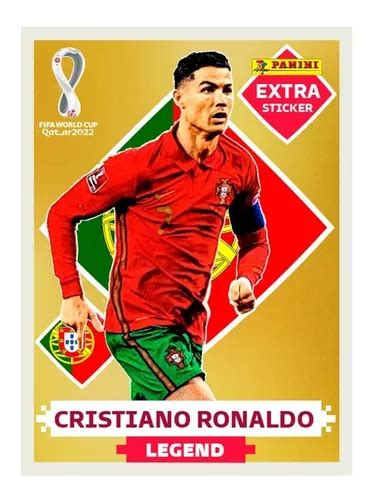 Kit 4 Figurinhas Legend Cristiano Ronaldo Copa 2022 MercadoLivre