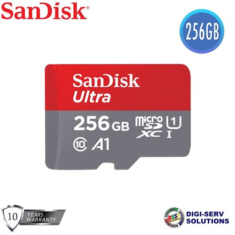 SanDisk Ultra 256GB A1 Series Micro SD SDSQUAC 256G GN6MN Up To