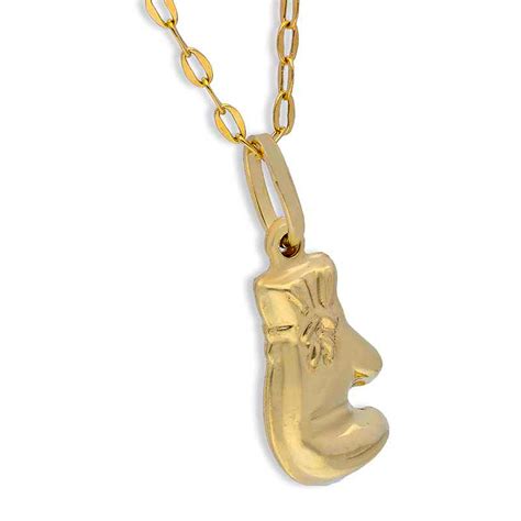 Classic Boxing Gloves Necklace Gold Plated Atelier Yuwaciaojp