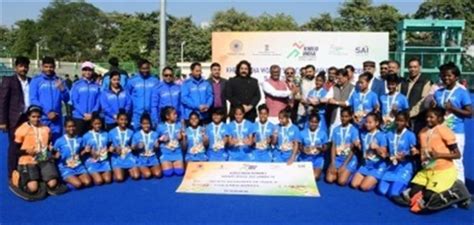 U 16 Womens Hockey League Sports Authority Of India A Lift Trophy