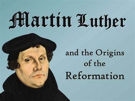 Martin Luther's Reformation