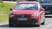 2021 VW Golf GTI TCR Spied Up Close Practically Naked