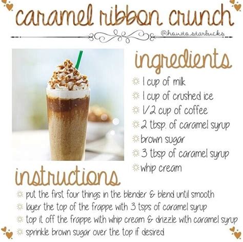 Starbucks Caramel Cappuccino Recipe | Bryont Blog