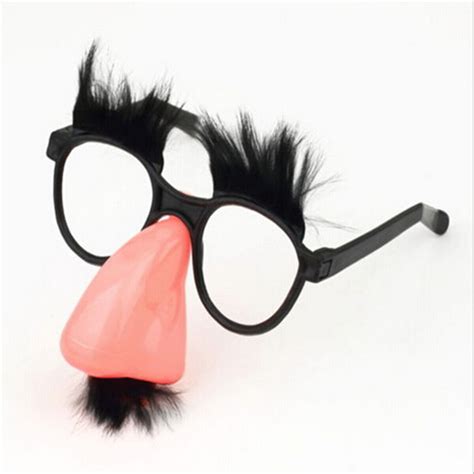 Fuzzy Puss Groucho Marx Beagle Glasses Nose Mustache Hair Funny Disguise Novelty 919748325200 Ebay