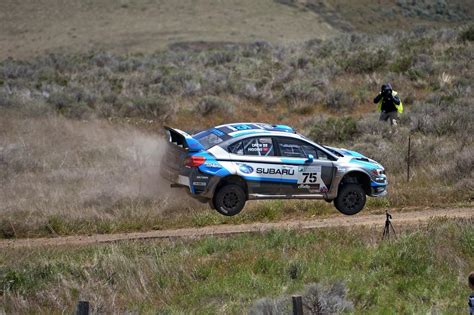 Subaru Driver David Higgins Takes Oregon Trail Rally