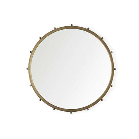 Gold Elena Ii Medium Wall Mirror Dwelling Envy Interiors