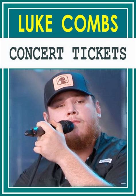 Luke Combs Concert Tickets 2023 2024 Tour Dates Locations Seatgeek