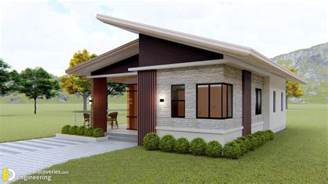 Simple Bungalow House Plan with 3-Bed | Engineering Discoveries