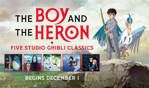 The Boy And The Heron 5 Studio Ghibli Classics The Belcourt Theatre