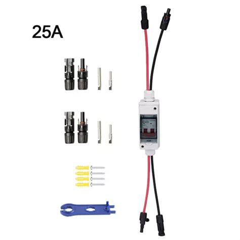 INTERRUPTEUR ISOLANT ÉTANCHE DC 500 V PV DC disjoncteur protection