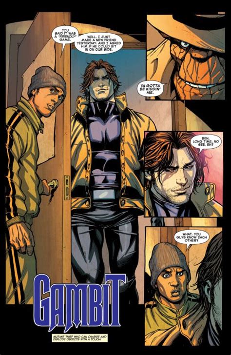 Remy Lebeau Aka Gambit Marvel Vs Capcom Marvel Movies Comic Book Pages