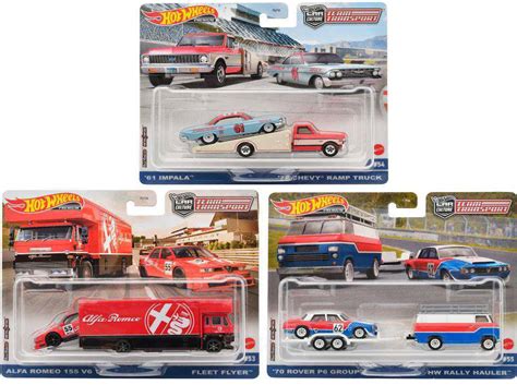 Hot Wheels Team Transport Assorted Box Pcs Flf U Hlj