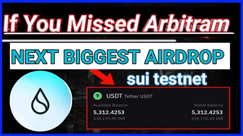 Next Biggest Airdrop Sui Official Airdrop Sui Testnet Task Sui Airdrop Sui Wallet Testnet