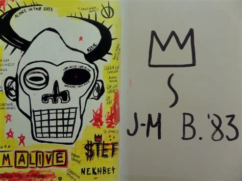 Coach S Corner Jean Michele Basquiat Original Certified Artwork