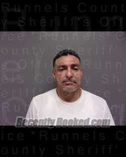 Recent Booking Mugshot For Albert Villarreal In Runnels County Texas