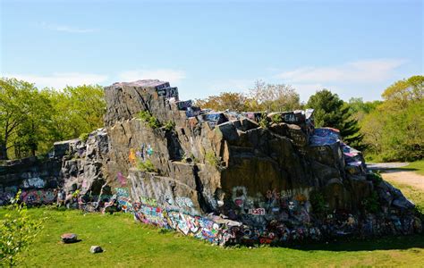 Quincy Quarries Reservation A Multi Colored Open Air Museum Of Sorts