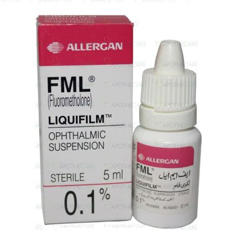 FML (Fluorometholone 0.1%) Eye Drops Suspension 5ML – Biopharmtech