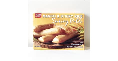 Mango And Sticky Rice Spring Rolls 3 Best New Trader Joe S Products 2017 Popsugar Food Photo 2