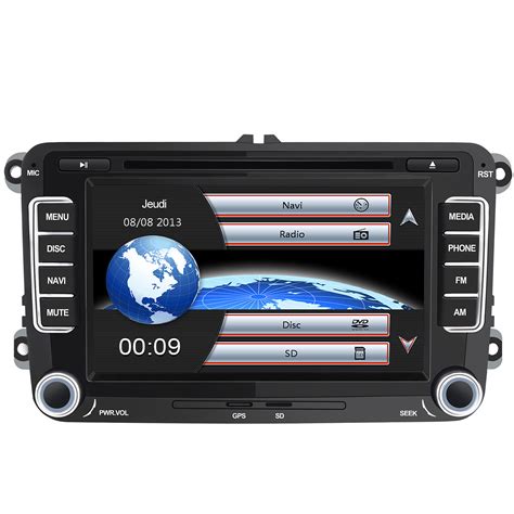 169 99 Autoradio mit Navi für Volkswagen Seat und Skoda 2 Din