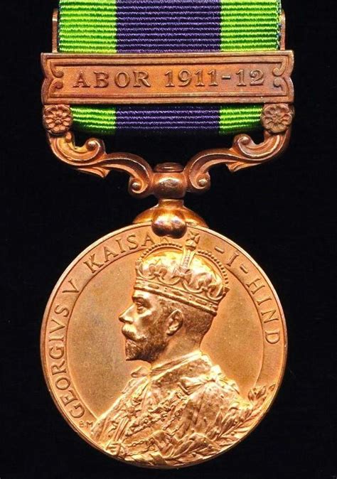 Aberdeen Medals India General Service Medal Gv First Type