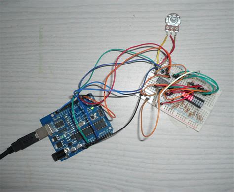 Électronique en amateur Bargraphe à LED Arduino et CD4017