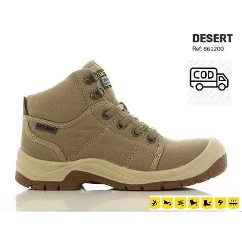 Jual Sepatu Safety JOGGER DESERT CREAM Coklat Shopee Indonesia