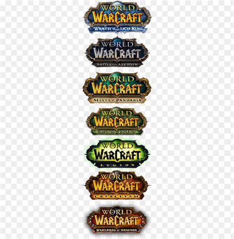 The Two Expansions With Blue Logos Are Wrath Of The World Of Warcraft