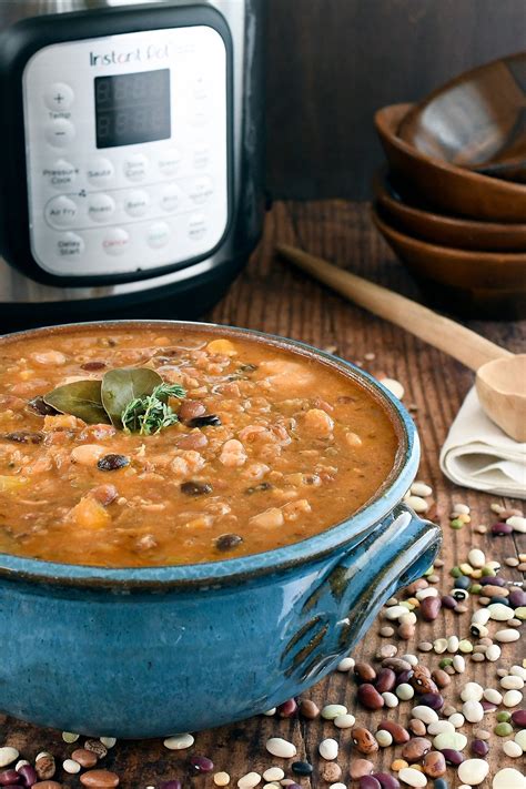 Instant Pot Bean Soup Easy Delicious Thecookful