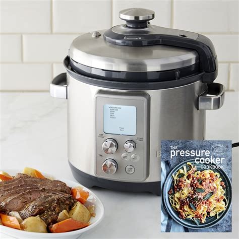 Breville Fast Slow Pro Pressure Cooker Cookbook 6 Qt Williams Sonoma