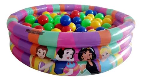 Piscina De Bolinha Infl Vel C Bolinhas Princesas Disney R Em