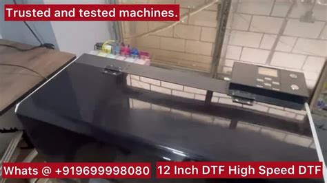 Heat Press Machine 12 Inch Automatic Dtf Printer With Xp600 Dual Head