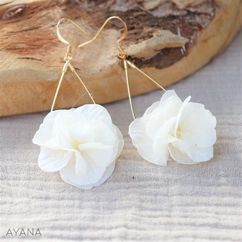 Boucles D Oreilles Mariage AYANA Floral Design