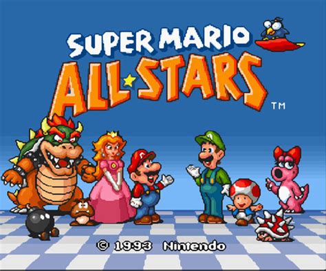 RETRO 'Super Mario All-Stars', cuatro juegazos en uno para Super ...