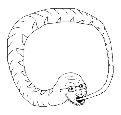 Ouroboros Soy Boy Face Soyjak Know Your Meme