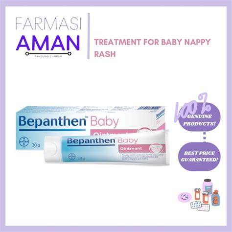 Bepanthen Baby Ointment For Nappy Rash 30g Shopee Malaysia