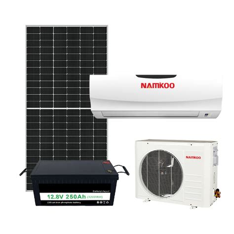 Btu Solar Ac Cooling And Heating Wall Split Solar Powered Air