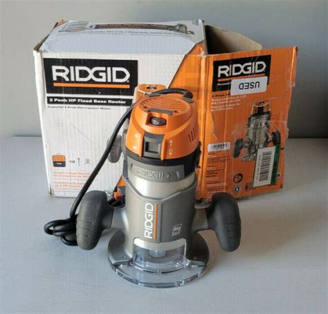 Ridgid R22002 11 Amp Corded Base Router For Sale Online Ebay