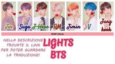 Bts Lights Color Coded Sub Ita Youtube