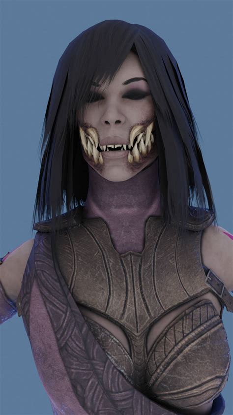 [request] Mileena Face Down 10 Pose 14 By Opticpause On Deviantart