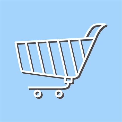 Unique Shopping Cart Vector Icon 20281957 Vector Art At Vecteezy