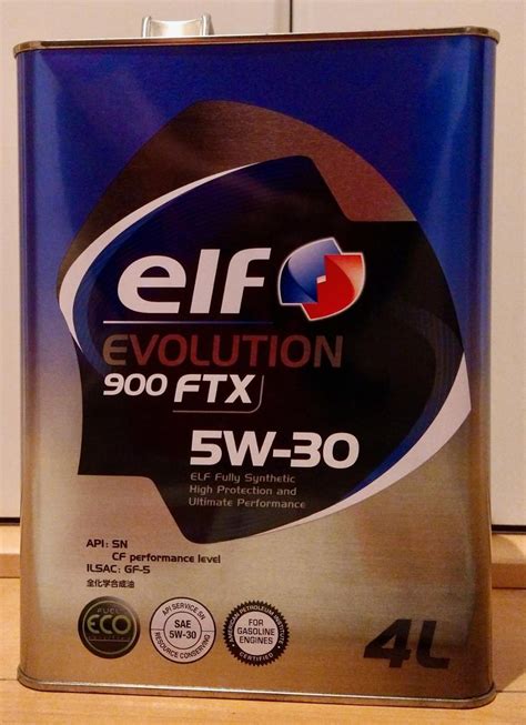 elf EVOLUTION 900 FTX 5W 30 4L のパーツレビュー スイフト Succhie みんカラ