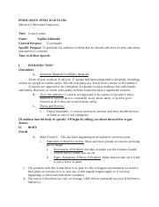 Monroe Speech Outline Docx Persuasive Speech Outline Monroe S