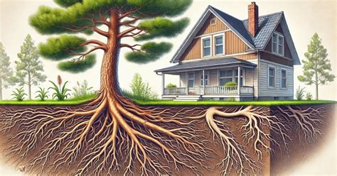 Pine Tree Root System Strobert Tree Services