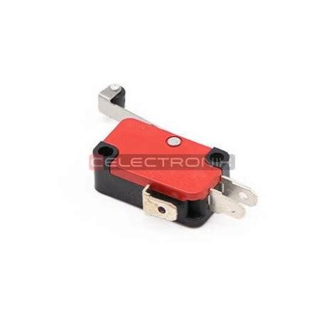 Microswitch Avec Longuette Longue Roulette Nc No C Vac A