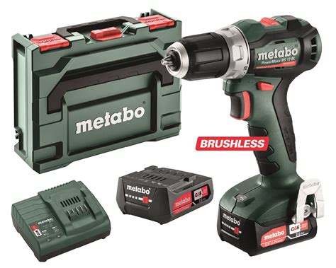 Аккумуляторная бесщеточная дрель-шуруповерт Metabo PowerMaxx BS 12 BL ...