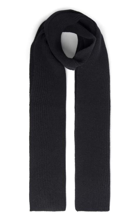 Lambswool Ribbed Scarf House Of Bruar