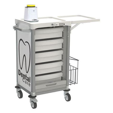 Dental Instrument Trolley Praticima Storage Treatment Cleaning