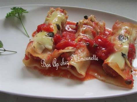 Recettes De Cannelloni Et Mozzarella