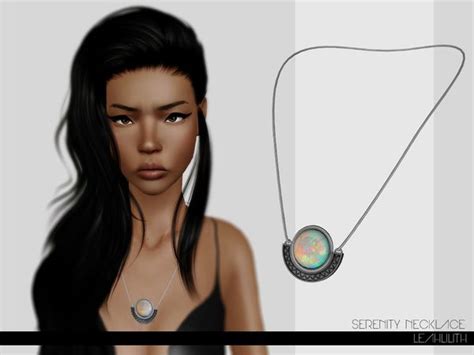 Leah Lillith S Serenity Necklace For Sims 3